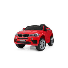 TO-MA BMW X6M elektriauto, puldiga juhitav 2x6V/7Ah, JJ2199 punane