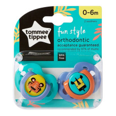 TOMMEE TIPPEE lutt  Fun unisex 0-6m 2tk., 433470