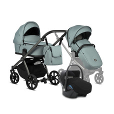 TUTIS MIO PLUS vanker-jalutuskäru 3in1 Turquoise 243