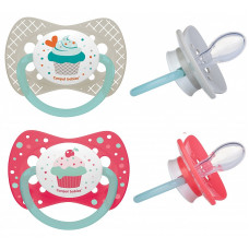 CANPOL BABIES Cupcake silikoonist sümmeetriline lutt 6-18m. 23/283 ALLAHINDLUS