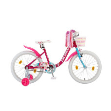 POLAR JUNIOR UNICORN Laste jalgratas 20", Pink (5-7a)