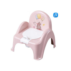 TEGA BABY FOREST FAIRYTALE Pissipott muusikaga, PO-073 light pink