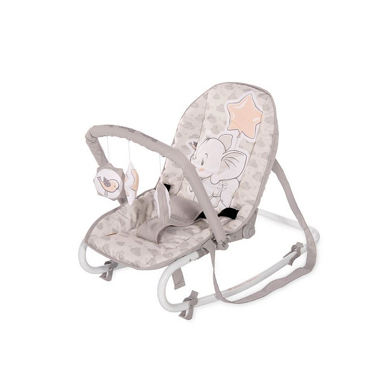 LORELLI ROCK STAR lamamistol  0m+ LIGHT GREY ELEPHANT