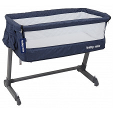 BABY MIX BED SIDE lapsevoodi 0-6kuud., BE/P-9 NAVY BLUE