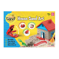 GERARDOS TOYS kineetiline liiv House Sand Castle Sand Art 750g 3a+ 56401