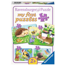 Ravensburger Minu esimene pusle  2-4-6-8 Sweet Garden Residents, R06952