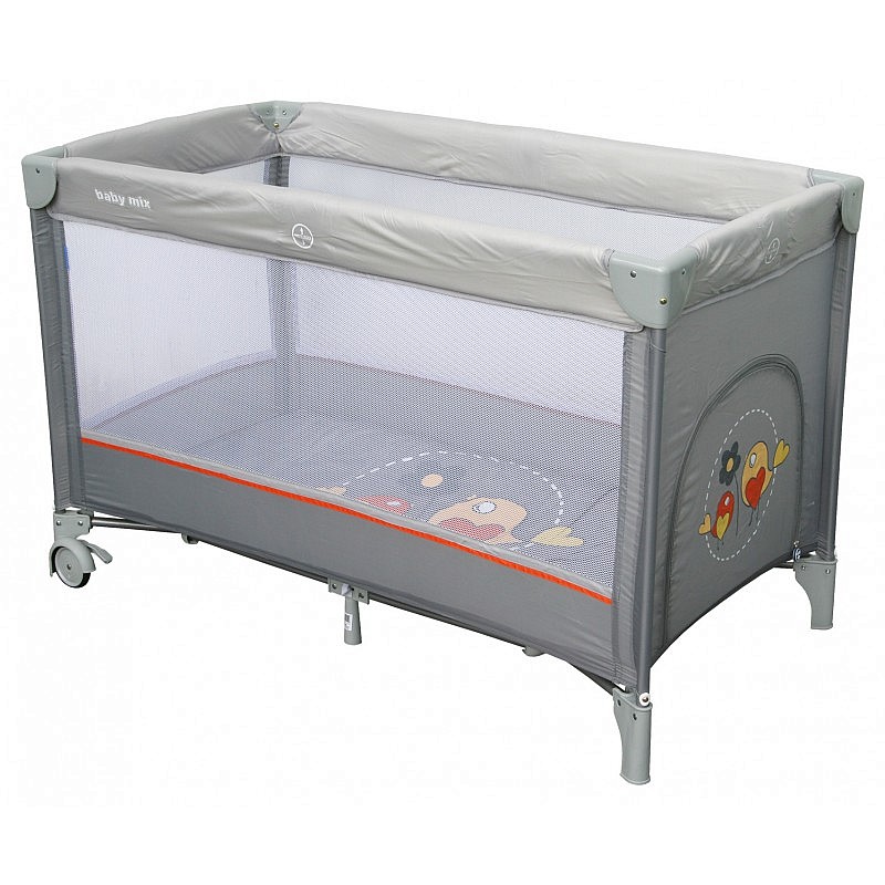 BABY MIX Reisivoodi, HR-8052-182 grey