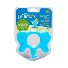 DR.BROWNS Flexees Friends ergonoomiline närimislelu elevant TE002-P2 sinine