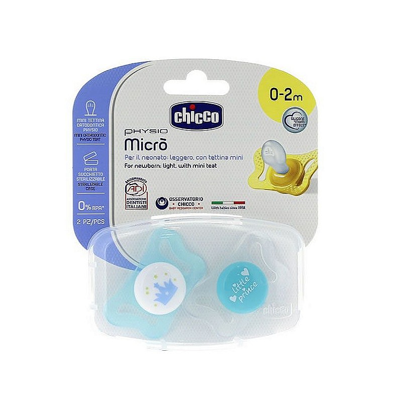 CHICCO Physio Micro lutt 0-2 m, sinine 75121.21 LÕPUMÜÜK