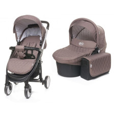 Vanker-jalutuskäru 2in1 4BABY ATOMIC-BROWN/BEIGE