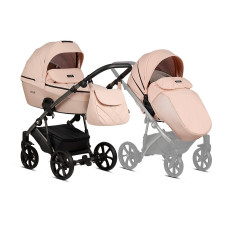 TUTIS VIVA 4 Luxury vanker-jalutuskäru  2in1, 062 ROSE QUARTZ