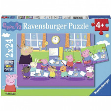 Ravensburger pusle 2X24 Peppa Pig R 09099