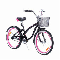 TOMABIKE Lasteratas 20" XXIII CRUISER BLACK/PINK