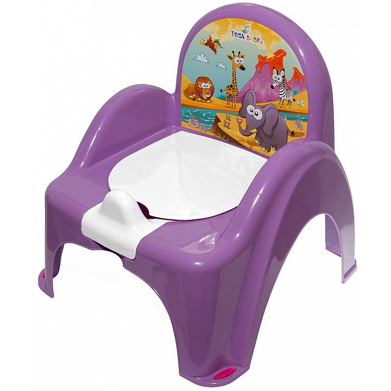 Pissipott TEGA BABY Safari - purple, SF-010