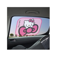 Päikesekaitse-kardin autoaknale HELLO KITTY 36x44сm 2tk. 7100016