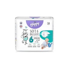 HAPPY Junior Extra mähkmed suurus 6, 15+kg. 34tk BB-054-JX34-W02