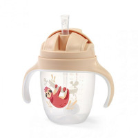 BABYONO kõrrega tass 240ml 6m+ 1464/04 brown