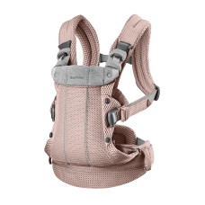 BABYBJORN HARMONY 3D MESH Känguru kott DUSTY PINK 088003