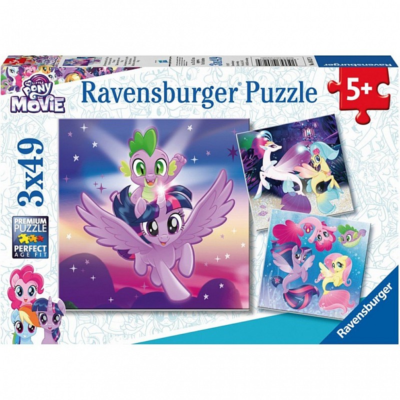 Ravensburger pusle 3x49 My Little Pony R 08027