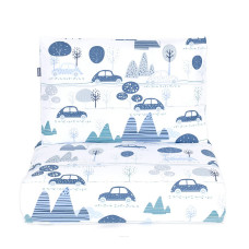 MamoTato Voodipesu komplekt 2D/ 135x100сm CARS, blue 13819