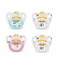 NUK Happy Kids lateks ortodontiliste lutt 2tk kujul. 18-36m 10737083 LÕPUMÜÜK