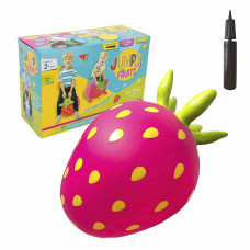 GERARDOS TOYS Fruits Надувной мяч-попрыгун Клубника 24м+, GT69392 (47938)