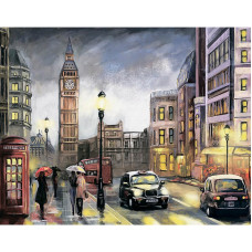 TSVETNOY diamond mosaiik 40x50cm London in Autumn, LG251e