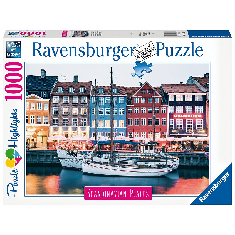 RAVENSBURGER pusle Copenhagen, Denmark, 1000tk., 16739