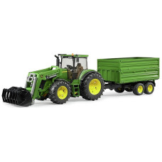 BRUDER John Deere 7930 w. esilaadur ja haagis, 3055