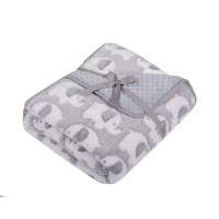 DUET BABY Pleed 80x90сm 3D+SOFT ELEPHANT, 684 hall