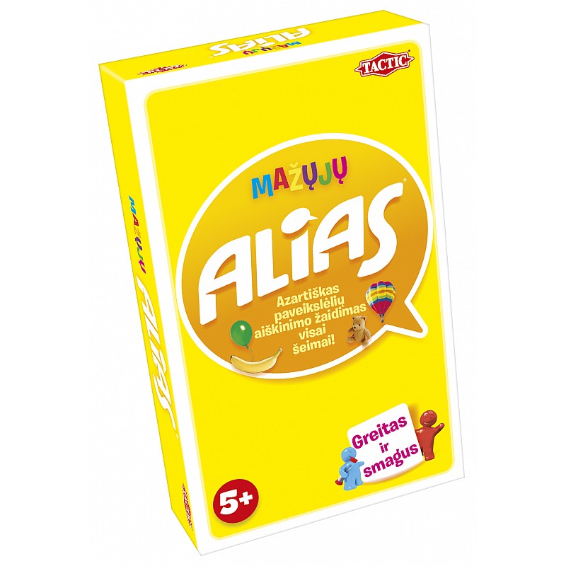 TACTIC Board Game Kids Alias Travel (на литовском яз.)