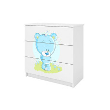 KOCOT KIDS Kummut BABYDREAMS white Blue teddybear