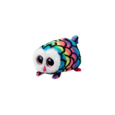 TY Teeny Tys Toy MULTICOLOR OWL HOOTIE 9cm, TY41246 LÕPUMÜÜK