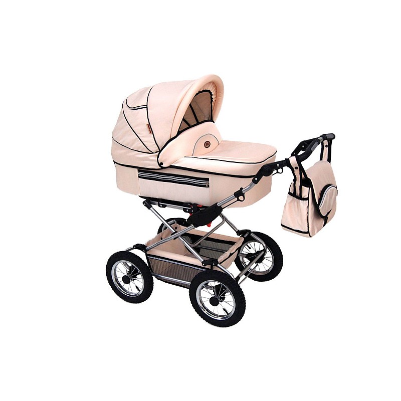 Baby Fashion FANARI Vanker-jalutuskäru 2in1, 120 Beige