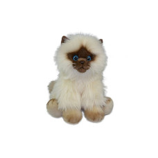 ANEK FLUFFY FAM мягкая игрушка Кот Сиамский 30см 26093