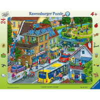 Ravensburger Pusle raamis Our Green City 24tk. 4+ R 05245