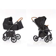 Vanker-jalutuskäru 2in1 ROAN COSS, BLACK