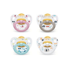 NUK Happy KIDS Ortodontiline latekslutt 1tk. 0-6m SU03