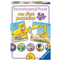 RAVENSBURGER Minu esimene pusle 9x2 Animal Contruction R 03074