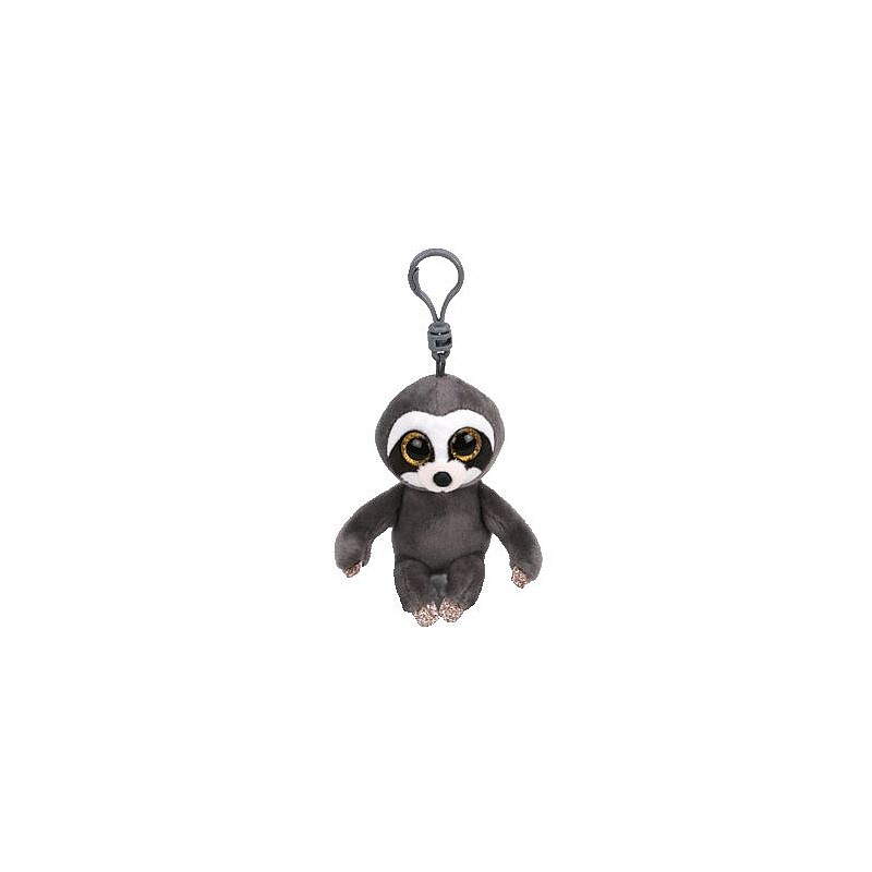 TY Beanie Boos Мягкая игрушка - брелок DANGLER GREY SLOTH 8см, TY36559 LÕPUMÜÜK