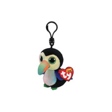 TY Beanie Boos Мягкая игрушка - брелок TOUCAN BIRD 8см, TY36565 LÕPUMÜÜK