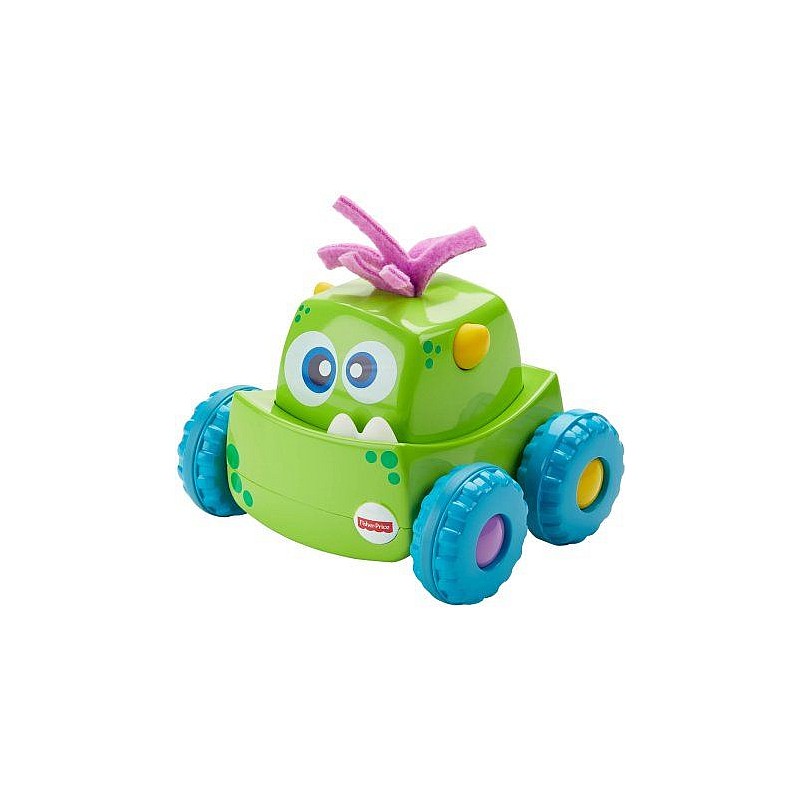 FISHER PRICE Инерционная машинка Монстрик, DRG16 зеленый