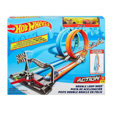 Hot Wheels Double Loop Dash Track трасса Двойная петля GFH85