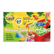 GERARDOS TOYS kineetiline liiv Secret Sand Dinosaur Sand Art 750g 3a+ 56402