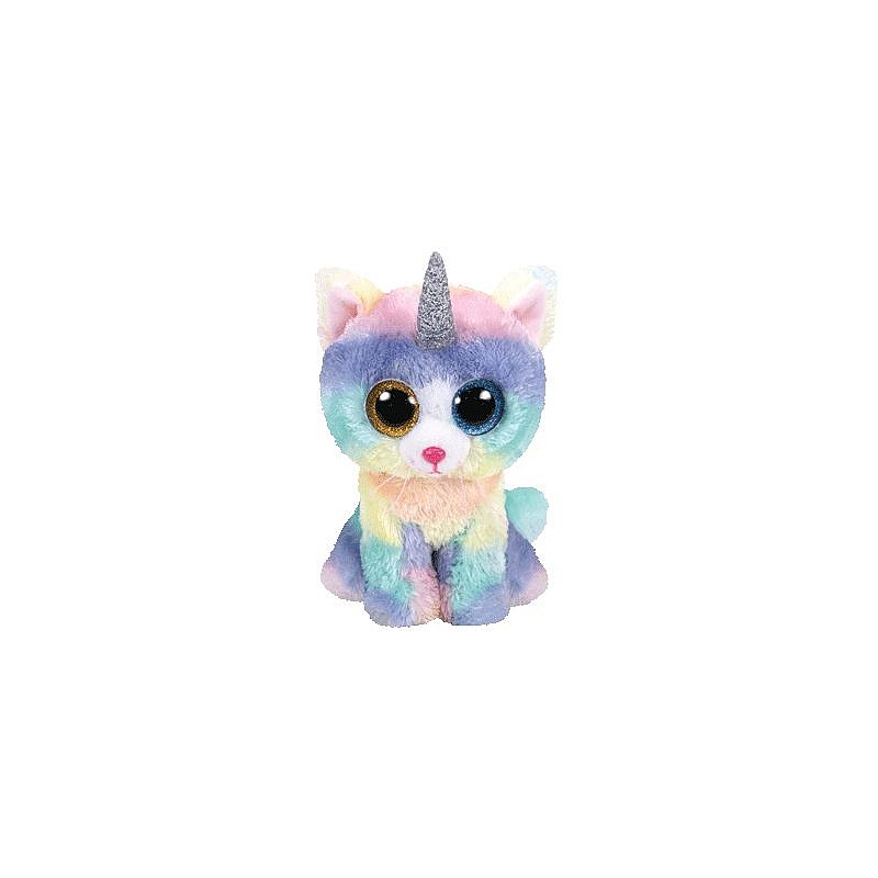 TY Beanie Boos Toy HEATHER - kass sarv reg 15cm, TY36250 LÕPUMÜÜK