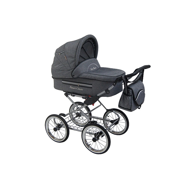 Baby Fashion FANARI Classic Vanker-jalutuskäru 2in1, L-1