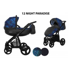 BABYACTIVE MOMMY Spring/Summer Vanker-jalutuskäru  2in1, 12 NIGHT PARADISE