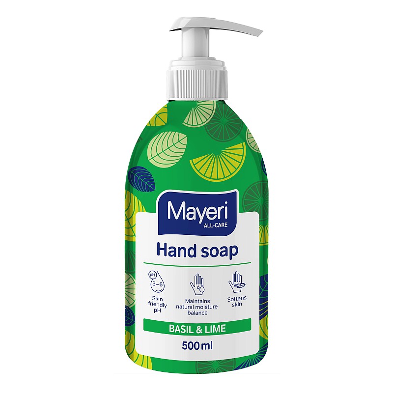 MAYERI All-Care Vedelseep Basil&Lime 500ml (10/640) F571 ALLAHINDLUS