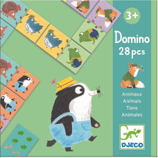 DJECO Игра Домино - Animals 28шт., DJ08115