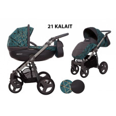 BABYACTIVE MOMMY Vanker-jalutuskäru  2in1, Kalait 21